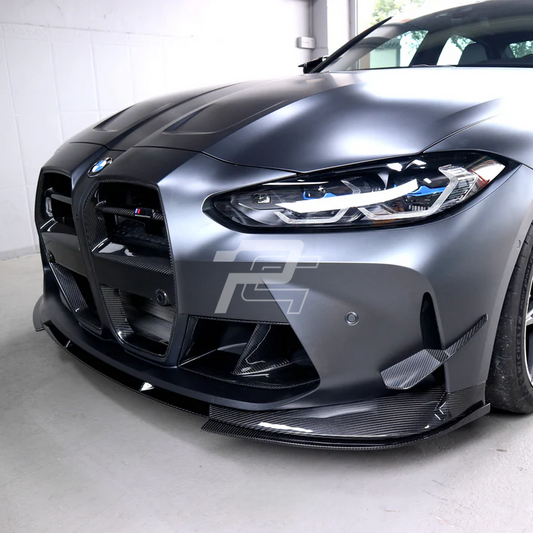 3D Style Dry Carbon Fiber Front Lip - BMW M3 G80/G81 & M4 G82/G83