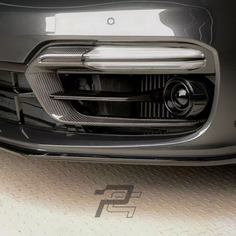 Dry Carbon Fiber Air Inlet Ducts Vent Trim – Porsche Panamera 971.2 Sport Design