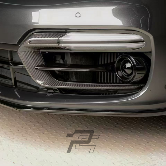 Dry Carbon Fiber Air Inlet Ducts Vent Trim – Porsche Panamera 971.2 Sport Design