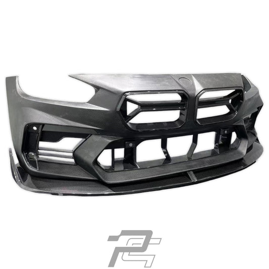 AD Style Full Carbon Fiber Front Bumper - BMW M2 G87