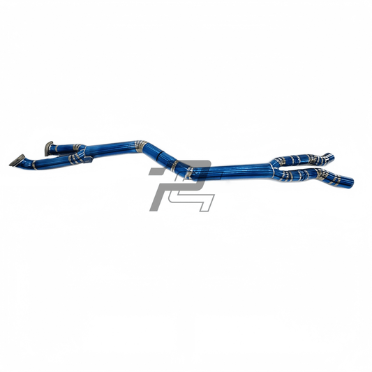 S58 Titanium Single Midpipe - BMW M2 G87 & M3 G80/G81 & M4 G82/G83 & X3M F97 & X4M F98