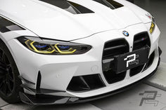 CS Style Dry Carbon Fiber Front Lip - BMW M3 G80/G81 & M4 G82/G83