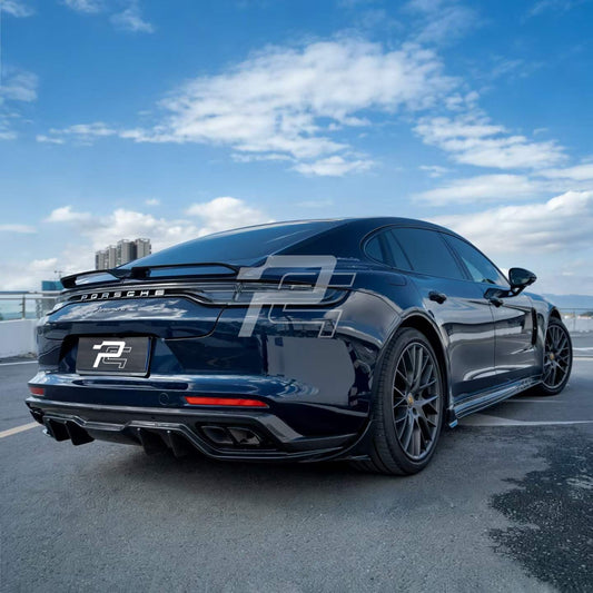 P Style Dry Carbon Fiber Rear Spoiler - Porsche Panamera 971