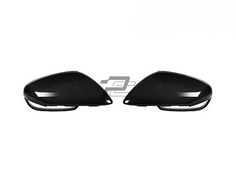Dry Carbon Fiber Mirror Caps – Porsche 911 992 & Taycan 9J1