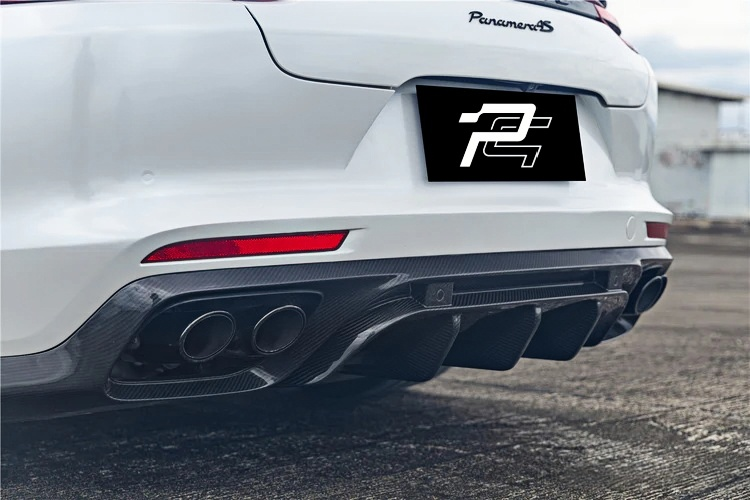 KDA Style Dry Carbon Fiber Rear Diffuser - Porsche Panamera 971