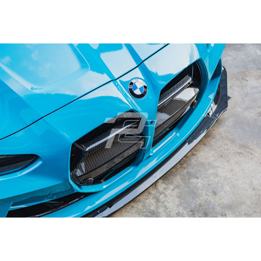 V Style Dry Carbon Fiber Front Lip - BMW M3 G80/G81 & M4 G82/G83