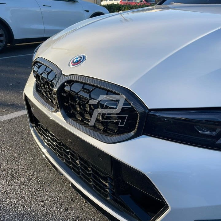 Diamond Dry Carbon Fiber Front Grille – BMW 3 Series LCI G20