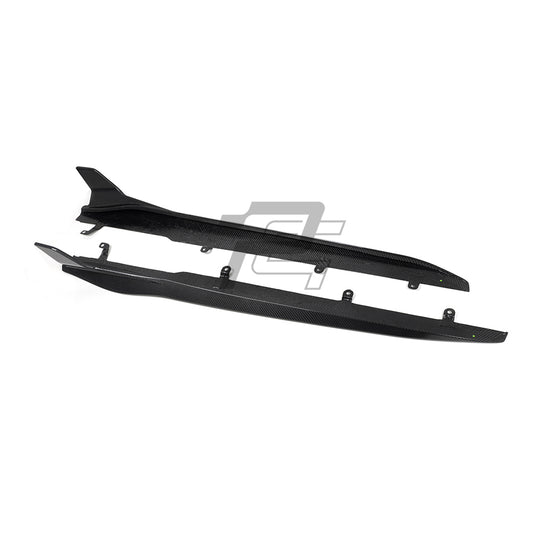 SQ Style Carbon Fiber Side Skirt - BMW M8 F93 & 8 Series G16
