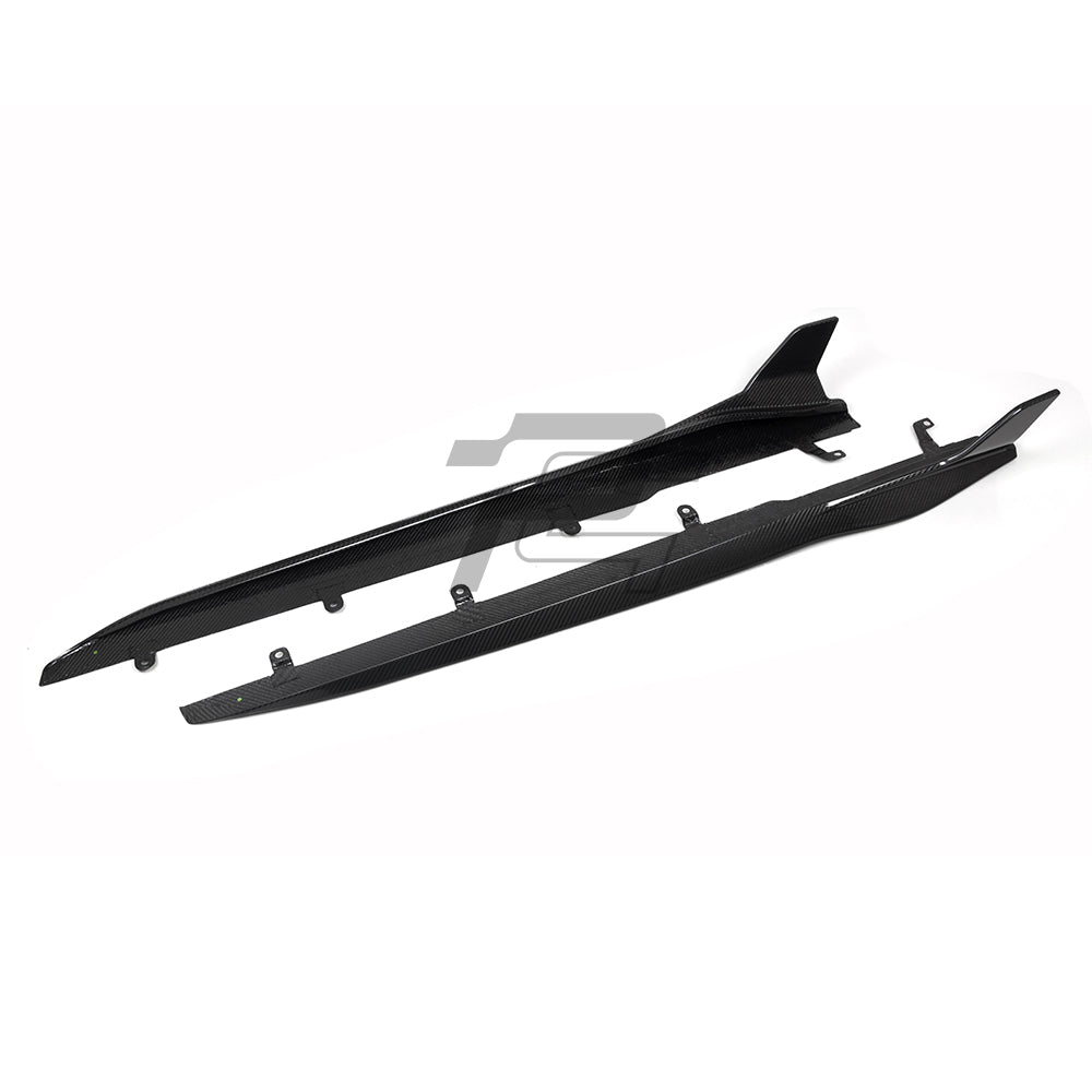 SQ Style Carbon Fiber Side Skirt - BMW M8 F93 & 8 Series G16