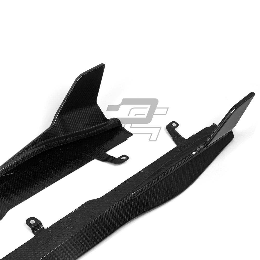 SQ Style Carbon Fiber Side Skirt - BMW M8 F93 & 8 Series G16