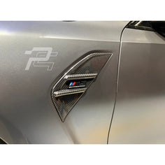 MP Style Dry Carbon Fiber Side Fender Vent Replacement Trim - BMW M3 G80/G81 & M4 G82/G83