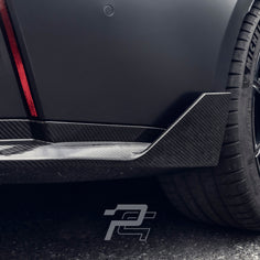 MP Style Dry Carbon Fiber Rear Bumper Trim Splitter - BMW M3 G80/G81 & M4 G82/G83