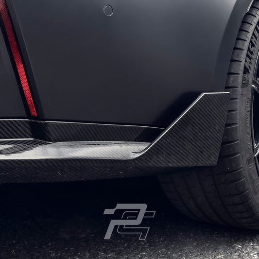 MP Style Dry Carbon Fiber Rear Bumper Trim Splitter - BMW M3 G80/G81 & M4 G82/G83