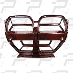 CSL Style Individual Color Red Blue Green Dry Carbon Fiber Front Grille – BMW M3 G80/G81 & M4 G82 G83