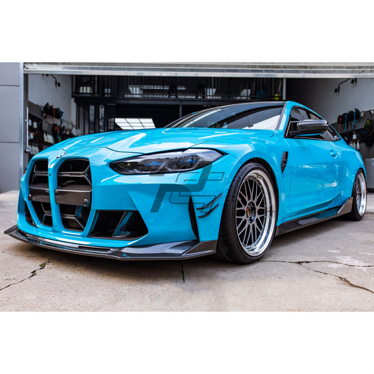 V Style Dry Carbon Fiber Front Lip - BMW M3 G80/G81 & M4 G82/G83