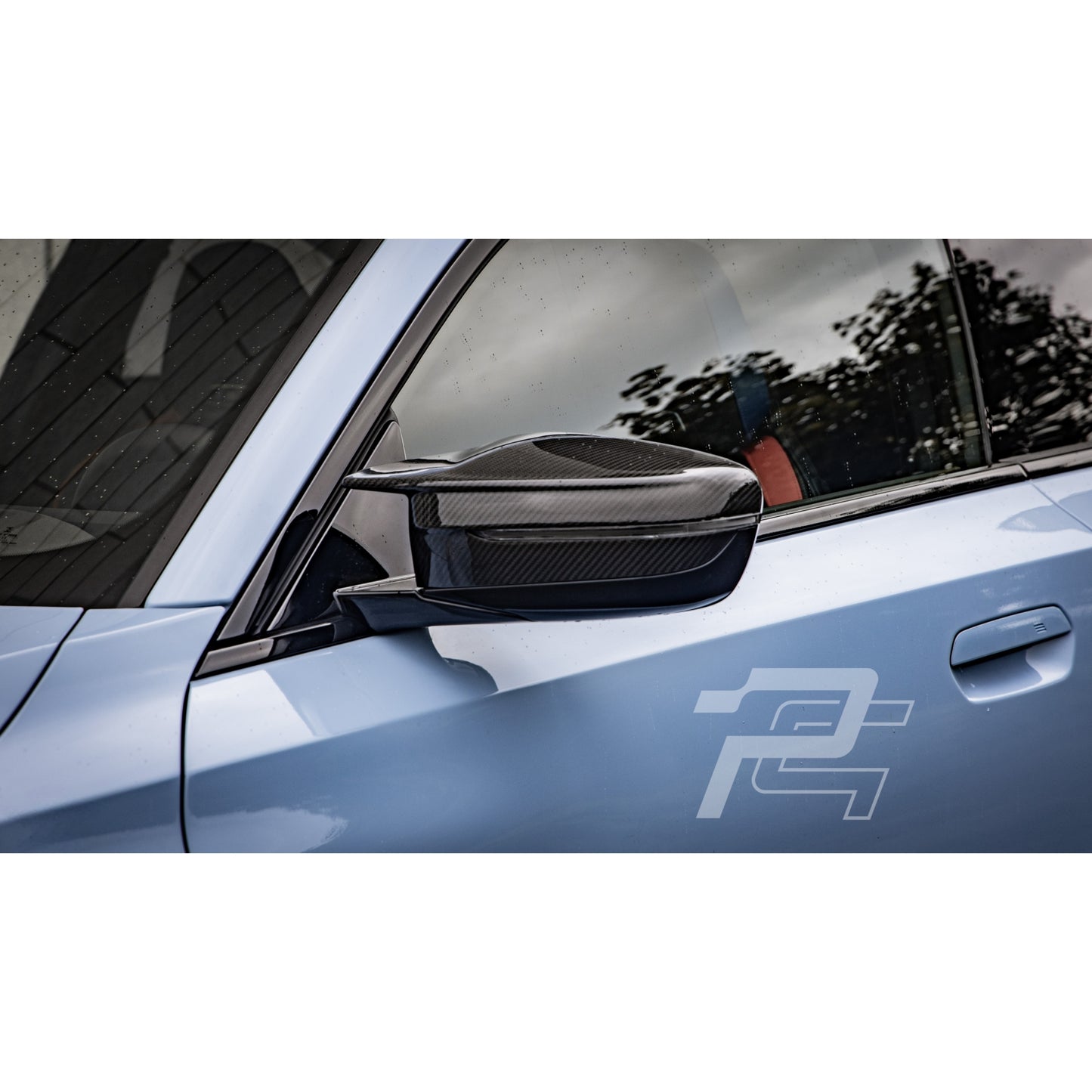 MP Style Dry Carbon Fiber Mirror Caps - BMW M2 G87 & M3 G80/G81 & M4 G82/G83 & M240i G42 & M440i/i4 M50 G26