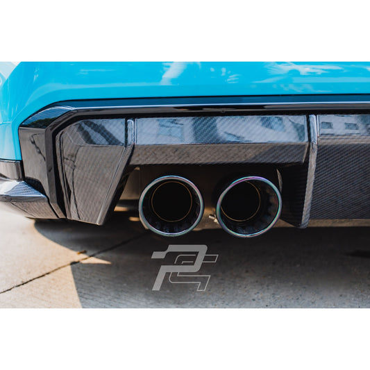 Euro Style Dry Carbon Fiber Rear Diffuser - BMW M3 G80/G81 & M4 G82/G83
