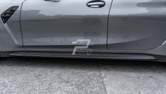 OEM Style Dry Carbon Fiber Side Skirts - BMW M3 G80/G81 & M4 G82/G83