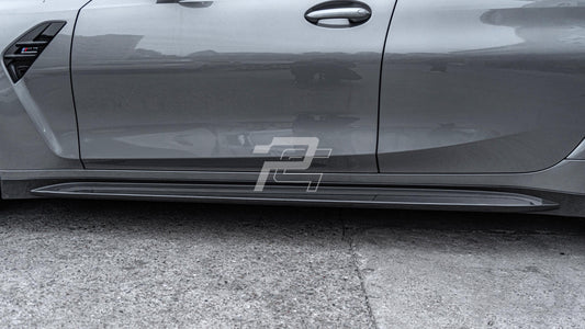 OEM Style Dry Carbon Fiber Side Skirts - BMW M3 G80/G81 & M4 G82/G83