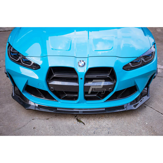 V Style Dry Carbon Fiber Front Lip - BMW M3 G80/G81 & M4 G82/G83
