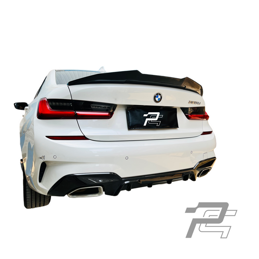 PSM Style Dry Carbon Fiber Trunk Spoiler - BMW M3 G80 & G20 3 Series