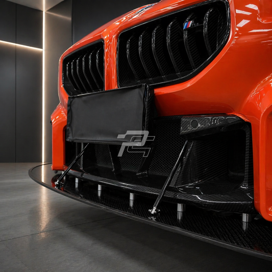 AP Style Carbon Fiber Front Lip - BMW M2 G87 & M3 G80/G81 & M4 G82/G83