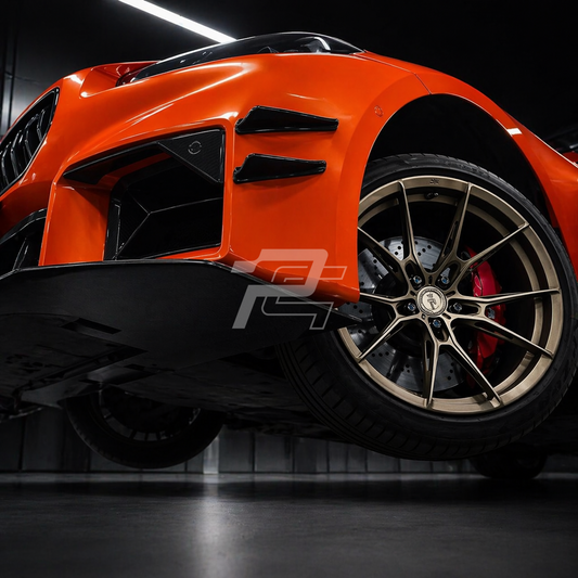 CT Style Dry Carbon Front Canard Set - BMW M2 G87