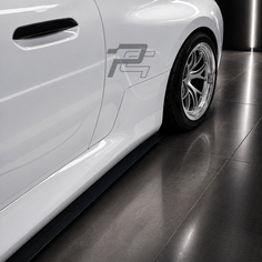 VRS Style Carbon Fiber Side Skirt - BMW G87 M2
