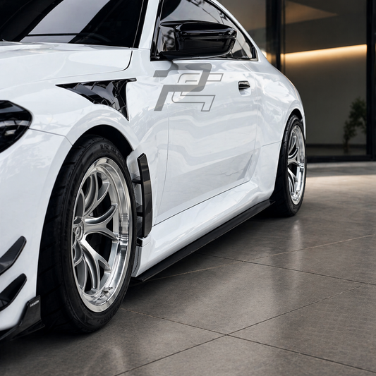 VRS Style Carbon Fiber Side Skirt - BMW G87 M2