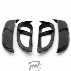 GT4RS Style Dry Carbon Fiber Side Air Intake Cover - Porsche 718 GT4/RS & Spyder/RS