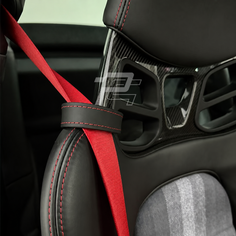 Custom Seat Belt Holding Straps - Porsche 991 & 992 & 718 Lightweight Carbon Bucket Seats