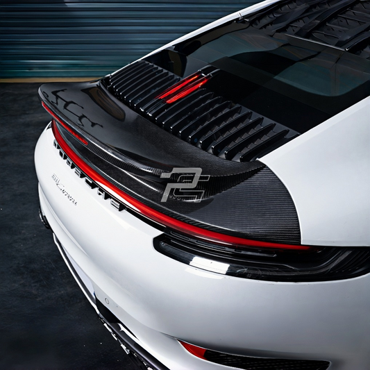 Sport Classic Style Dry Carbon Fiber Ducktail Spoiler - Porsche 992.1 911 Carrera