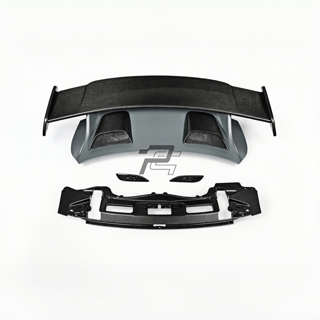 GT3 Style Dry Carbon Fiber Rear Wing Kit - Porsche 911 991