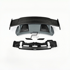 GT3 Style Dry Carbon Fiber Rear Wing Kit - Porsche 911 991