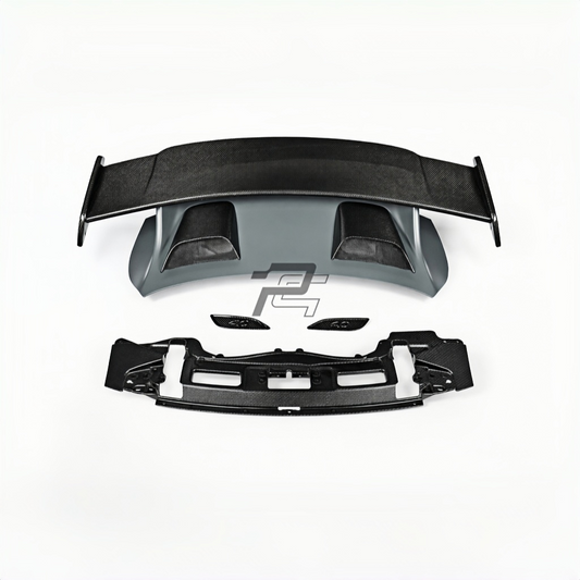 GT3 Style Dry Carbon Fiber Rear Wing Kit - Porsche 911 991