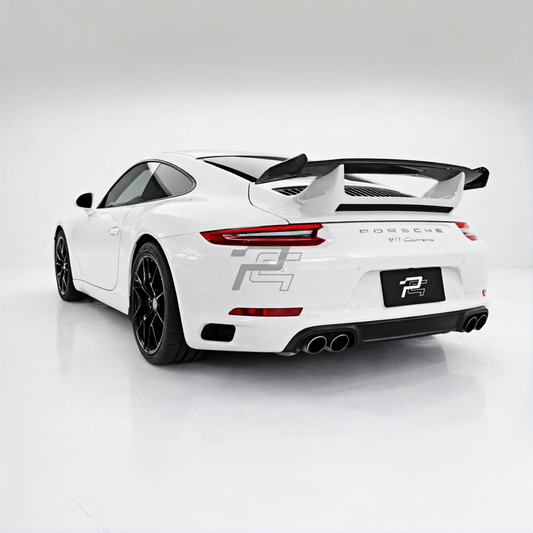 GT3 Style Dry Carbon Fiber Rear Wing Kit - Porsche 911 991