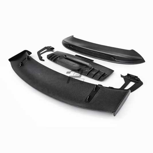 GT3 Style Dry Carbon Fiber Rear Spoiler Wing Kit - Porsche 911 992.1 Carrera/4/S/T/4S/Targa/GTS