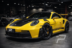 Dry Carbon Fiber Front Lip Splitter with Winglets – Porsche 992.1 GT3RS