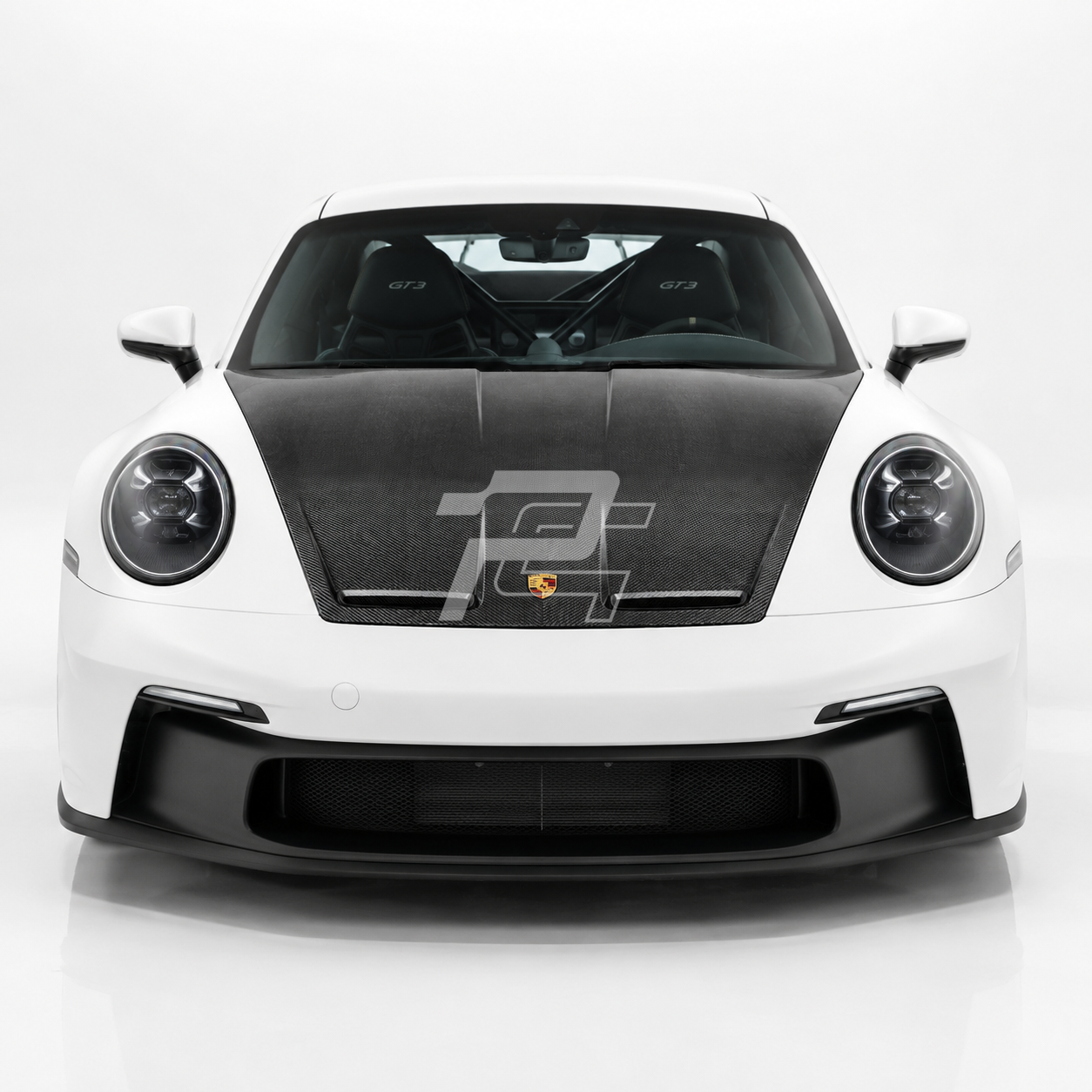 GT3 Style Dry Carbon Fiber Front Hood – Porsche 911 992 Carrera / Targa / Turbo / GT3