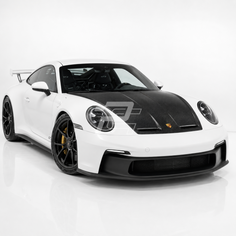 GT3 Style Dry Carbon Fiber Front Hood – Porsche 911 992 Carrera / Targa / Turbo / GT3