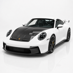 GT3 Style Dry Carbon Fiber Front Hood – Porsche 911 992 Carrera / Targa / Turbo / GT3