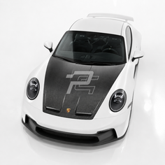GT3 Style Dry Carbon Fiber Front Hood – Porsche 911 992 Carrera / Targa / Turbo / GT3