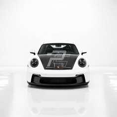 GT3 Style Dry Carbon Fiber Front Hood – Porsche 911 992 Carrera / Targa / Turbo / GT3