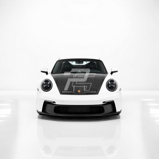 GT3 Style Dry Carbon Fiber Front Hood – Porsche 911 992 Carrera / Targa / Turbo / GT3
