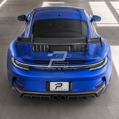 Dry Carbon Fiber Rear Diffuser Valance – Porsche 911 992.1 GT3 / GT3 Touring