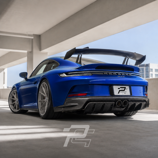 Dry Carbon Fiber Rear Diffuser Valance – Porsche 911 992.1 GT3 / GT3 Touring