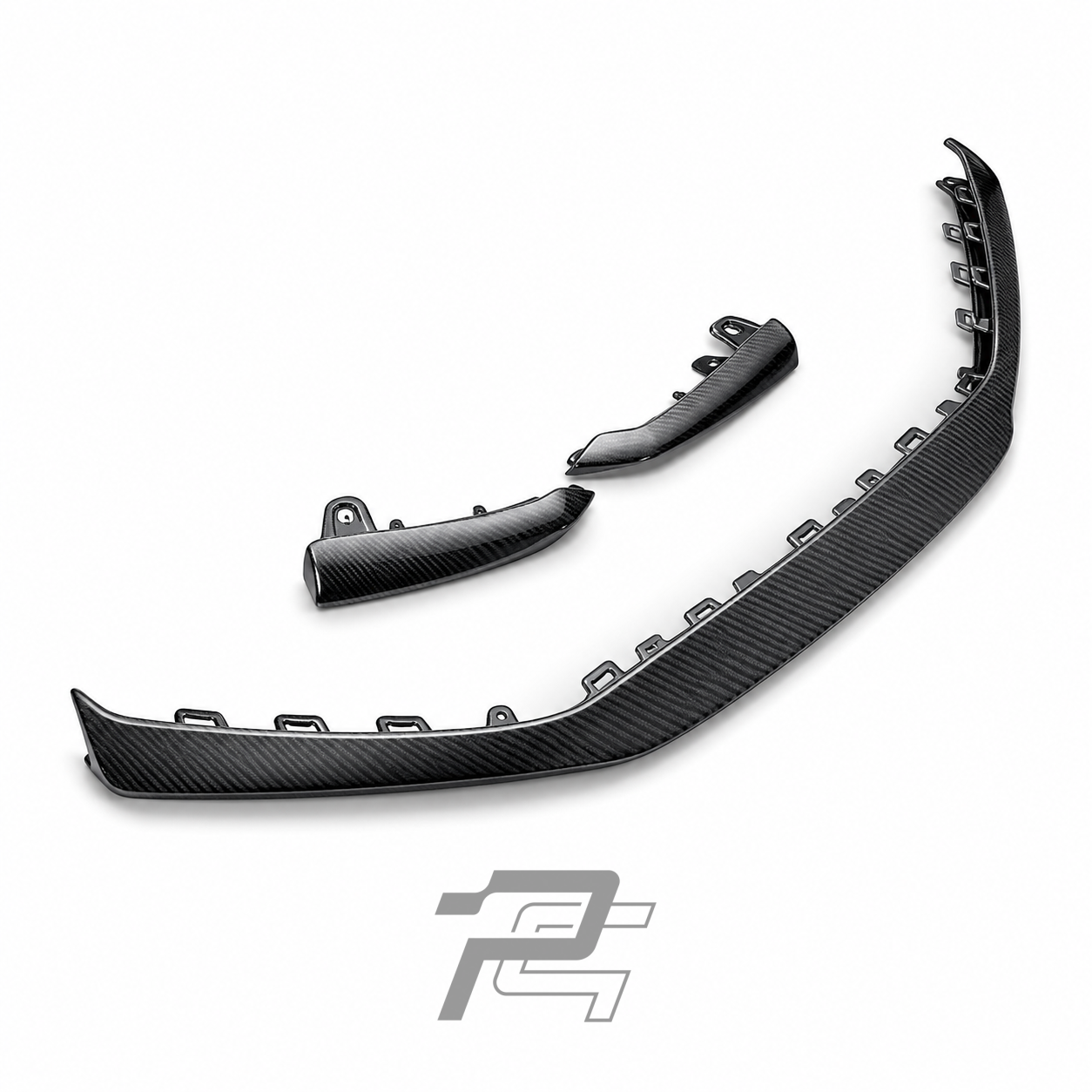 OEM Style Dry Carbon Fiber Front Lip- Porsche 992.2 911 Carrera / Targa