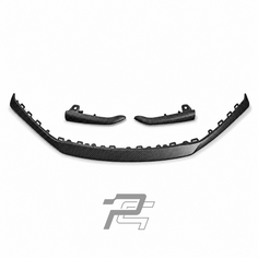 OEM Style Dry Carbon Fiber Front Lip- Porsche 992.2 911 Carrera / Targa