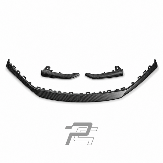 OEM Style Dry Carbon Fiber Front Lip- Porsche 992.2 911 Carrera / Targa