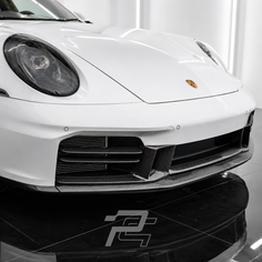 Dry Carbon Fiber Front Lower Bumper Grille - Porsche 992.2 911 Carrera / Targa Sport Design